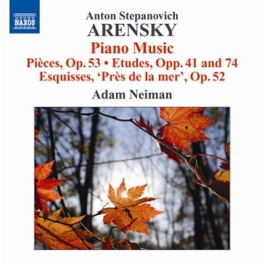 Arensky - Piano Music in the group Externt_Lager /  at Bengans Skivbutik AB (620655)