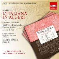 Carlo Maria Giulini - Rossini: L'italiana In Algeri in the group CD / Klassiskt at Bengans Skivbutik AB (621074)