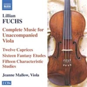 Fuchs - Music For Unaccompanied Viola in the group Externt_Lager /  at Bengans Skivbutik AB (621379)