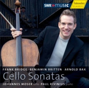 Bax / Bridge / Britten - Cello Sonatas in the group Externt_Lager /  at Bengans Skivbutik AB (622417)