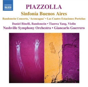 Piazzolla - Sinfonia Buenos Aires in the group Externt_Lager /  at Bengans Skivbutik AB (623679)