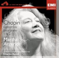 Martha Argerich - Chopin - Concertos Pour Piano in the group OUR PICKS / CD Mid at Bengans Skivbutik AB (625031)
