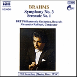 Brahms Johannes - Symphony 3 in the group Externt_Lager /  at Bengans Skivbutik AB (629256)