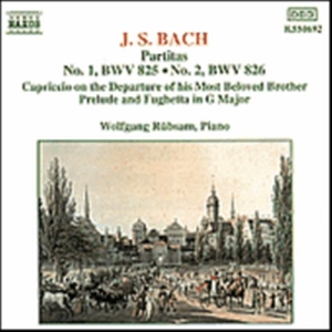 Bach Johann Sebastian - Partitas 1 & 2 in the group CD / Klassiskt at Bengans Skivbutik AB (630660)