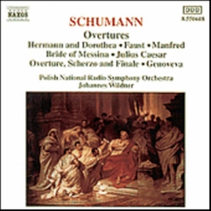 Schumann Robert - Overtures in the group Externt_Lager /  at Bengans Skivbutik AB (630672)