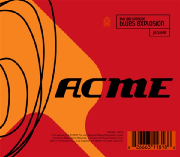 Jon Spencer Blues Explosion - Acme in the group CD / Bestsellers at Bengans Skivbutik AB (630712)