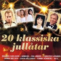 Various Artists - 20 Klassiska Jullåtar in the group CD / Julmusik,Pop-Rock at Bengans Skivbutik AB (631180)