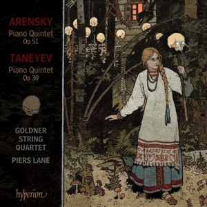 Taneyev / Arensky - Piano Quintets in the group Externt_Lager /  at Bengans Skivbutik AB (631666)