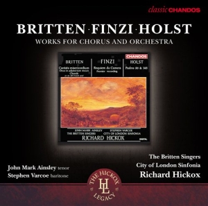 Britten / Finzi / Holst - Works For Chorus And Orchestra in the group Externt_Lager /  at Bengans Skivbutik AB (631706)