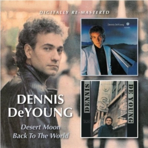 Dennis DeYoung - Desert Moon/Back To The World in the group CD / Pop-Rock at Bengans Skivbutik AB (632100)