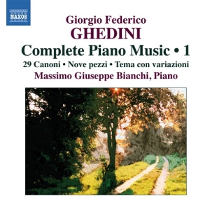 Ghedini - Complete Piano Music Vol 1 in the group Externt_Lager /  at Bengans Skivbutik AB (632389)
