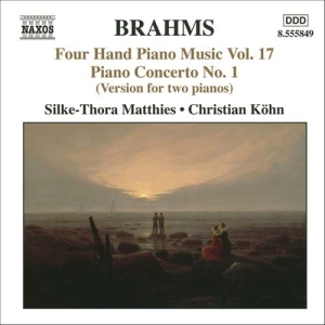 Brahms - 4 Hands Piano Music Vol.17 in the group Externt_Lager /  at Bengans Skivbutik AB (632862)