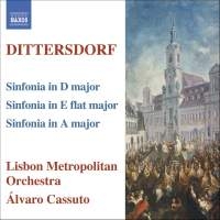 Dittersdorf - Three Symphonies in the group Externt_Lager /  at Bengans Skivbutik AB (633121)