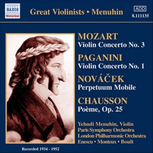 Mozart Paganini - Violin Concertos in the group Externt_Lager /  at Bengans Skivbutik AB (633233)