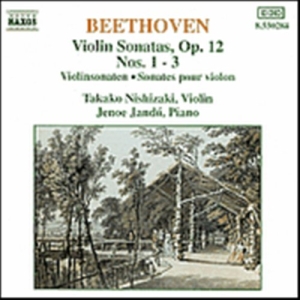 Beethoven Ludwig Van - Violin Sonatas 1-3 Op 12 in the group CD / Klassiskt at Bengans Skivbutik AB (633707)