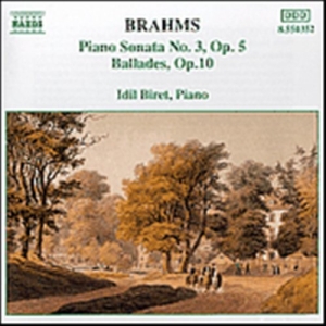 Brahms Johannes - Piano Sonatas 3 in the group Externt_Lager /  at Bengans Skivbutik AB (634811)