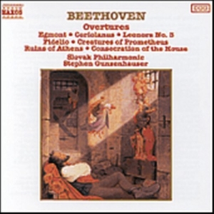 Beethoven Ludwig Van - Overtures in the group CD / Klassiskt at Bengans Skivbutik AB (638067)