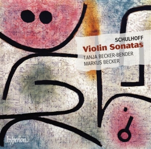 Schulhoff - Violin Sonatas in the group Externt_Lager /  at Bengans Skivbutik AB (640195)