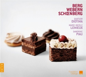 Berg / Webern / Schönberg - The String Quartet And The Voice in the group CD / Övrigt at Bengans Skivbutik AB (640239)