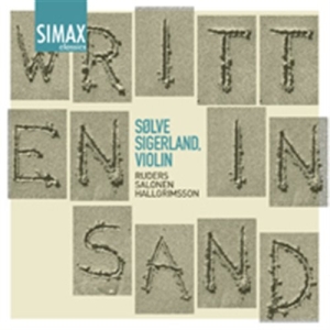 Salonen / Hallgrimsson / Ruders - Written In Sand in the group Externt_Lager /  at Bengans Skivbutik AB (641460)