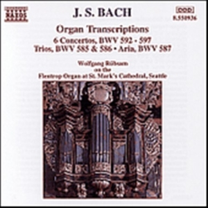 Bach Johann Sebastian - Organ Transcriptions in the group Externt_Lager /  at Bengans Skivbutik AB (641870)
