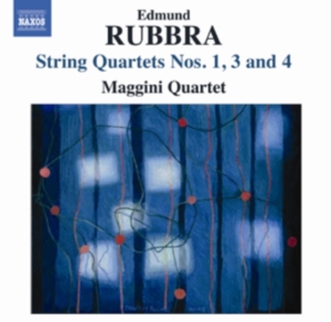 Rubbra - String Quartets Nos 1 / 3 / 4 in the group Externt_Lager /  at Bengans Skivbutik AB (643845)