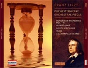 Liszt - Orchestral Pieces in the group CD / Klassiskt at Bengans Skivbutik AB (644099)