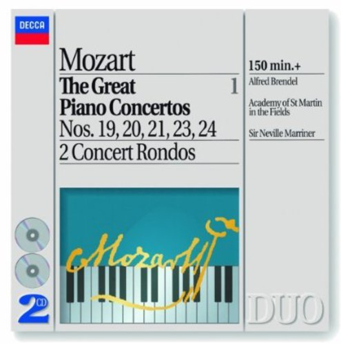 Mozart - Pianokonserter Vol 1 in the group CD / Klassiskt at Bengans Skivbutik AB (644671)