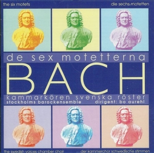 Bach Johann Sebastian - De Sex Motetterna in the group Externt_Lager /  at Bengans Skivbutik AB (645338)