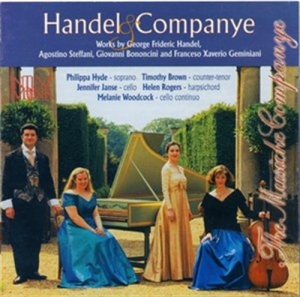 The Musicke Companye - Handel & Companye in the group Externt_Lager /  at Bengans Skivbutik AB (645576)