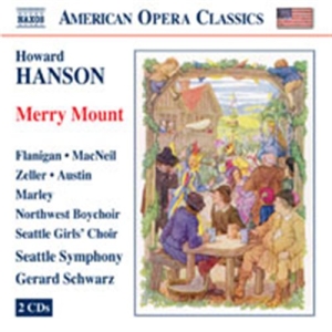Hanson: Seattle Symphony - Merry Mount in the group Externt_Lager /  at Bengans Skivbutik AB (646196)