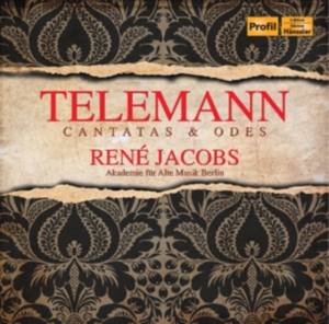 Telemann - Cantatas & Odes in the group Externt_Lager /  at Bengans Skivbutik AB (646334)
