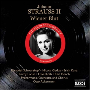 Johann Strauss Ii: Schwarzkopf - Wiener Blut in the group Externt_Lager /  at Bengans Skivbutik AB (646372)