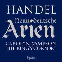Handel: Sampson/ King´S Consort - Nine German Arias in the group Externt_Lager /  at Bengans Skivbutik AB (646383)