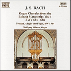 Bach Johann Sebastian - Organ Chorales Vol 1 in the group CD / Klassiskt at Bengans Skivbutik AB (646525)
