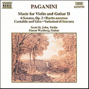 Paganini Nicolo - Music For Violin & Guitar 2 in the group Externt_Lager /  at Bengans Skivbutik AB (646526)