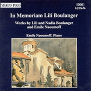 Boulanger Lili - Various Works in the group CD / Klassiskt at Bengans Skivbutik AB (646935)