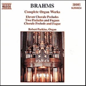 Brahms Johannes - Complete Organ Works in the group Externt_Lager /  at Bengans Skivbutik AB (648036)