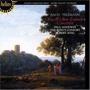 Bach/ Telemann: Goodwin - Oboe Concertos in the group CD / Klassiskt at Bengans Skivbutik AB (648242)