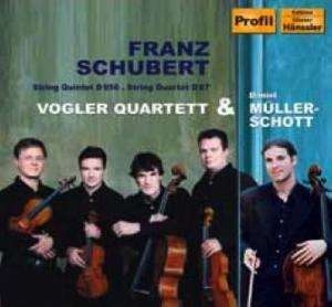 Schubert (Vogler Qt/Muller Schott) - String Quintet & Quartet in the group CD / Klassiskt at Bengans Skivbutik AB (648295)