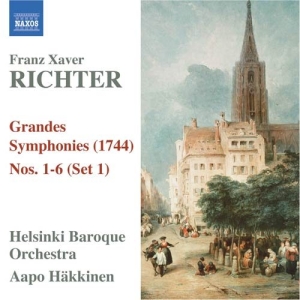 Richter: Helsinki Baroque Orchestra - Symphonies Vol.1 in the group Externt_Lager /  at Bengans Skivbutik AB (649842)
