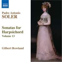Soler: Rowland - Sonatas For Harpsichord Vol.13 in the group Externt_Lager /  at Bengans Skivbutik AB (650020)