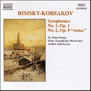 Rimsky-Korsakov Nikolay - Symphonies 1 & 2 in the group CD / Klassiskt at Bengans Skivbutik AB (650381)