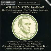 Stenhammar Wilhelm - Symphony 1/2 & Piano Concerto in the group Externt_Lager /  at Bengans Skivbutik AB (650477)
