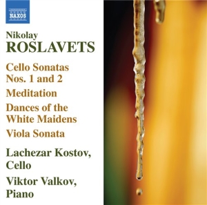Roslavets - Works For Cello And Piano in the group Externt_Lager /  at Bengans Skivbutik AB (650817)