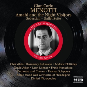 Menotti - Amahl And The Night Visitors in the group Externt_Lager /  at Bengans Skivbutik AB (650833)