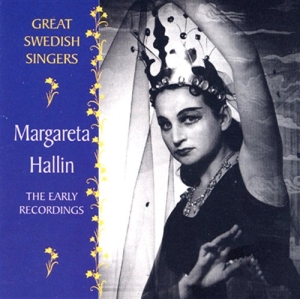 Hallin Margareta - Great Swedish Singers in the group Externt_Lager /  at Bengans Skivbutik AB (651098)