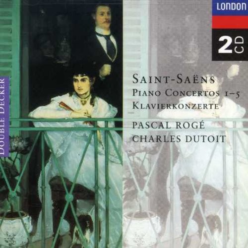 Saint-Saens - Pianokonsert 1-5 in the group CD / Klassiskt at Bengans Skivbutik AB (652570)