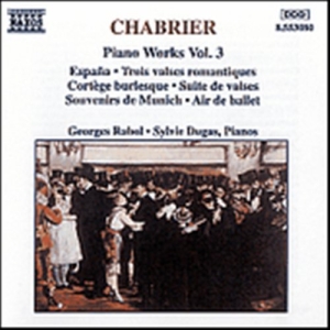 Chabrier Emmanuel - Verk För Piano Vol 3 in the group Externt_Lager /  at Bengans Skivbutik AB (652601)