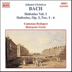 Bach Johann Christian - Sinfonias Vol 1 in the group Externt_Lager /  at Bengans Skivbutik AB (653484)